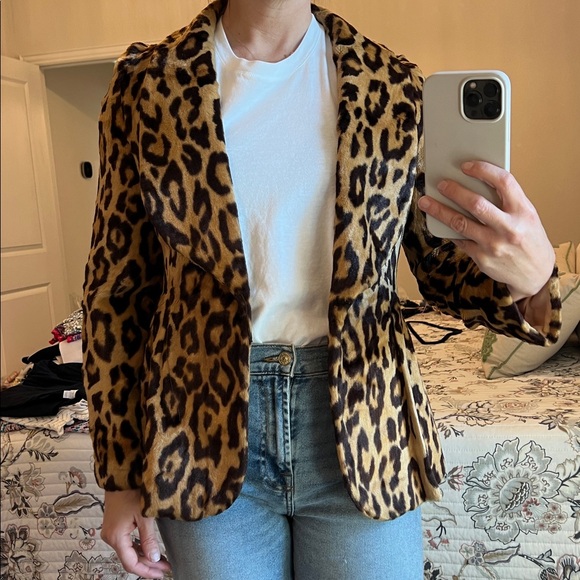 Jackets & Blazers - Vintage leopard jacket